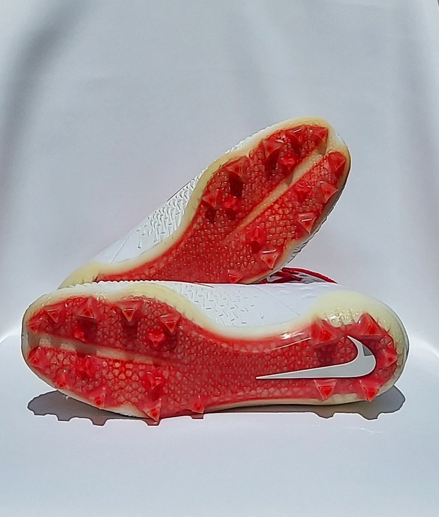 CLEARANCE: Nike Force Savage Elite TD Promo White/Red Football Cleats
