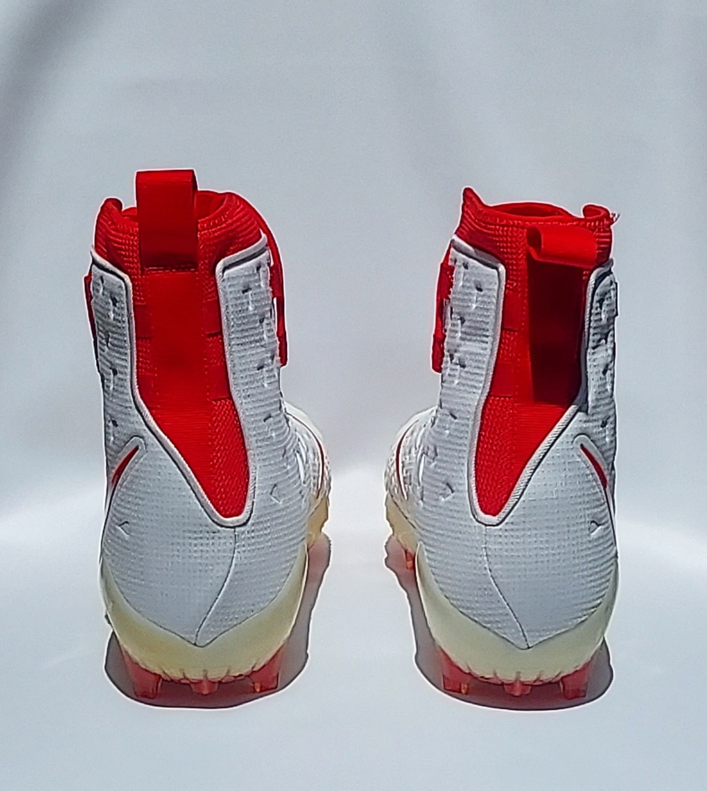 CLEARANCE: Nike Force Savage Elite TD Promo White/Red Football Cleats