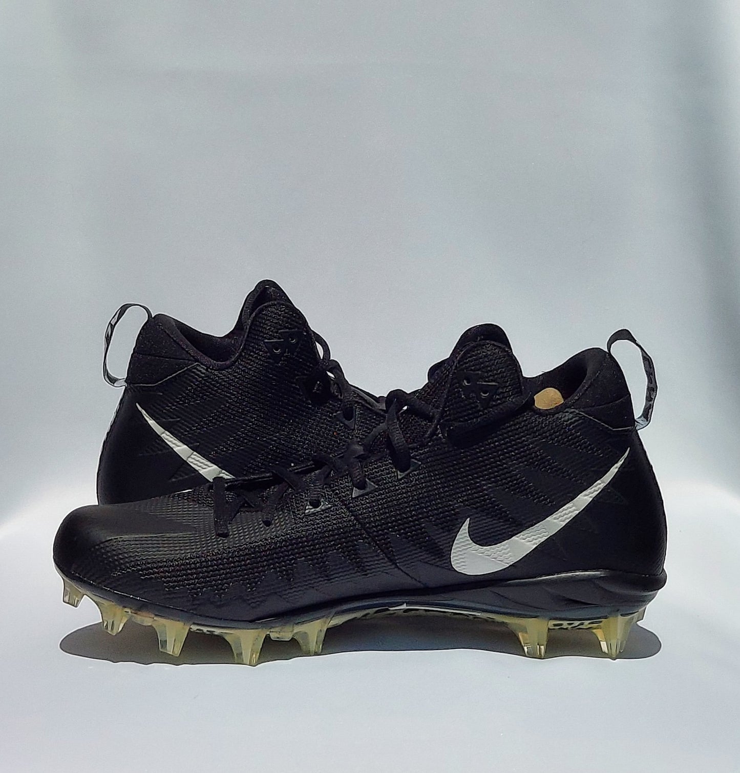 Nike Alpha Menace Pro Mid TD PF Black/White Football Cleats - CLEARANCE