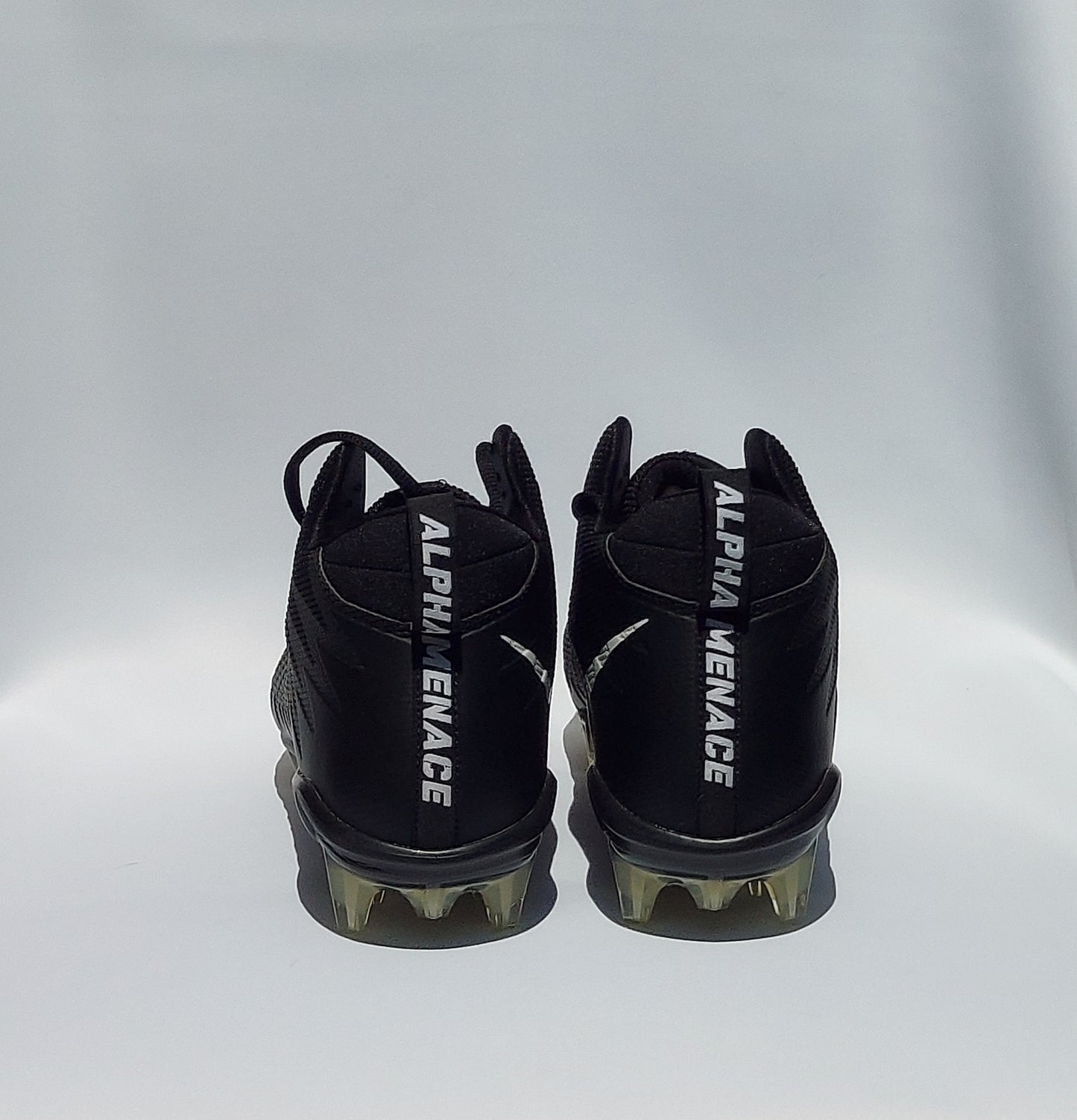 Nike Alpha Menace Pro Mid TD PF Black/White Football Cleats - CLEARANCE