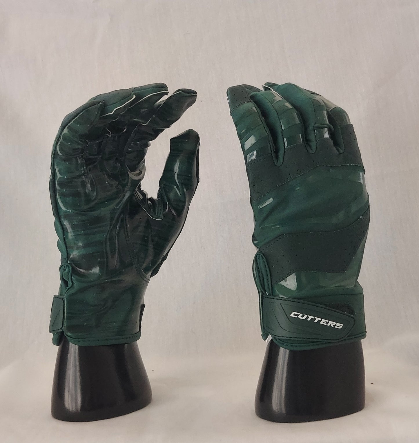 Cutters REV PRO 3 Receiver Football Gloves - Green