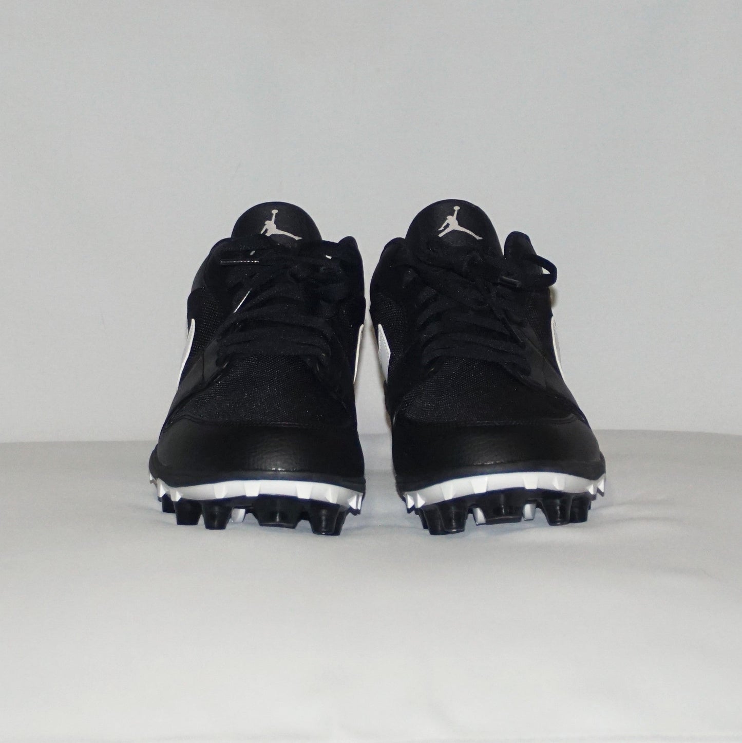 AIR JORDAN 1 TD LOW Black/White Football Cleat - NEW w/o Box