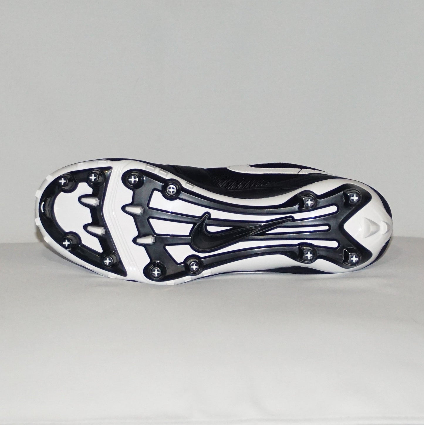 AIR JORDAN 1 TD LOW Black/White Football Cleat - NEW w/o Box