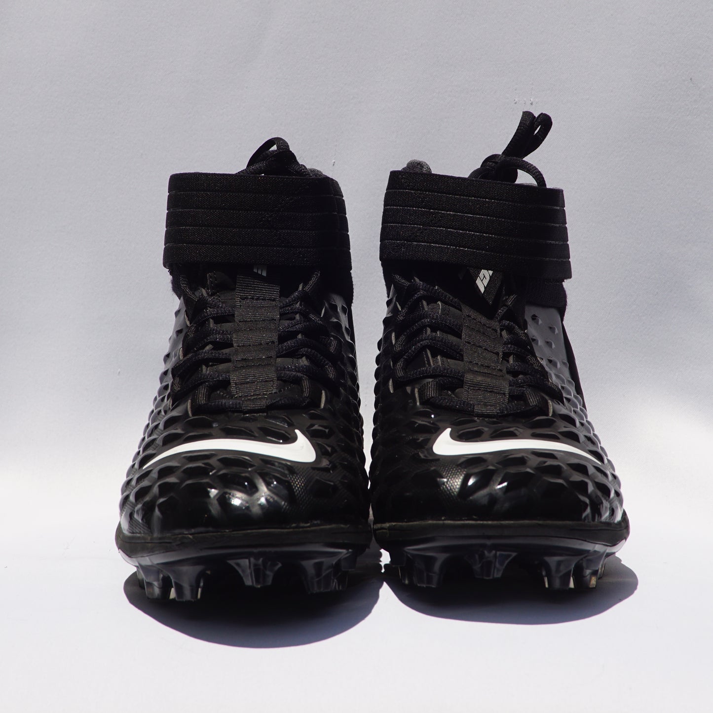 Nike Force Savage Pro 2 Mid Black/White Football Cleats