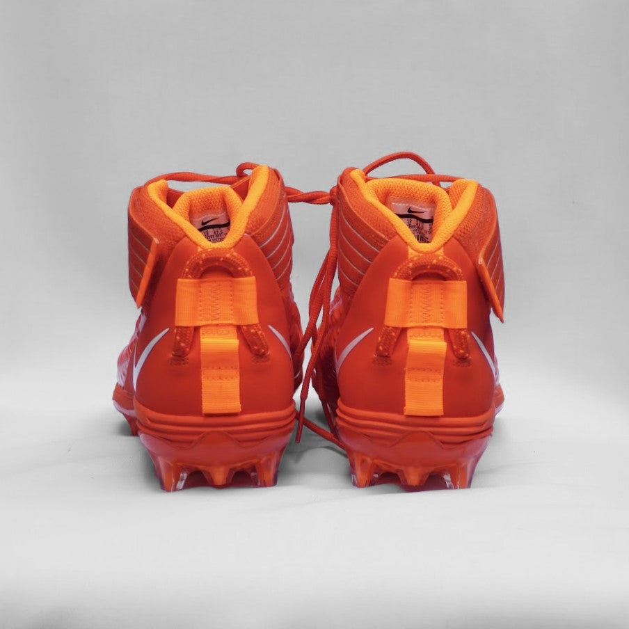 Nike Force Savage Pro 2 Mid Orange/White Football Cleats