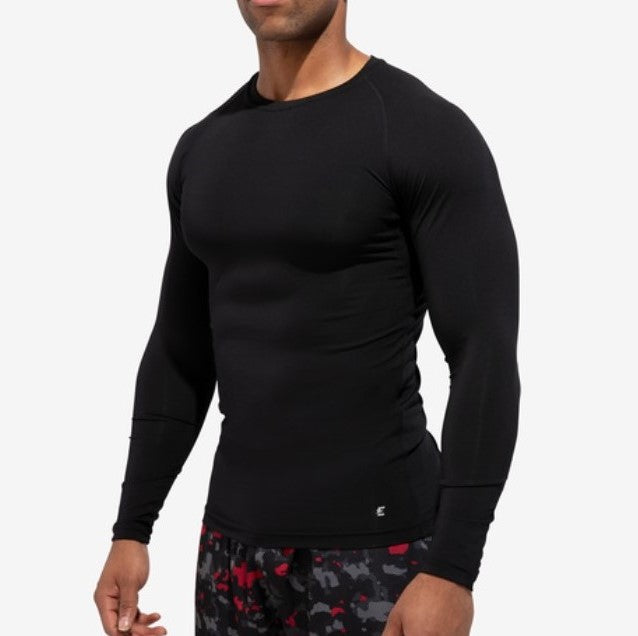 EASTBAY EVAPOR Long Sleeve Compression Shirt - Black