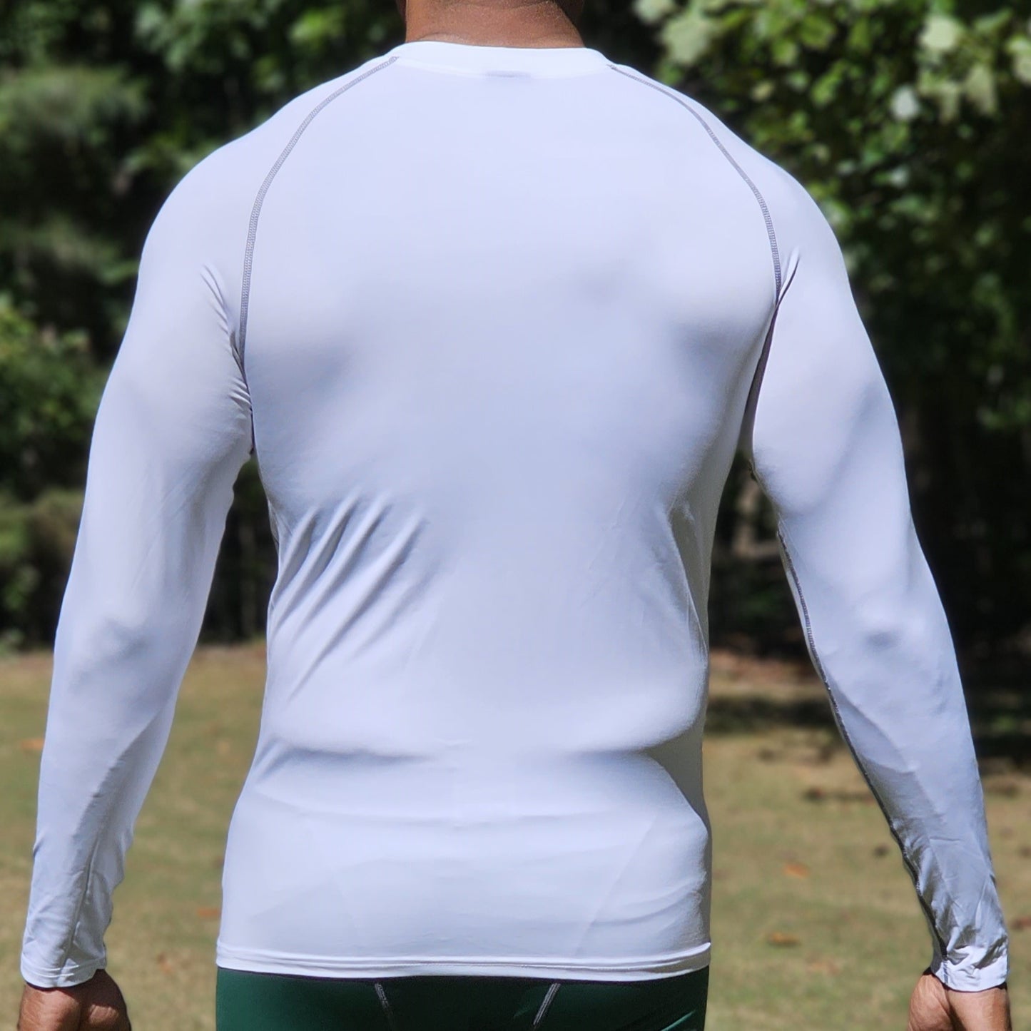 EG-PRO Long Sleeve Compression Shirt - White