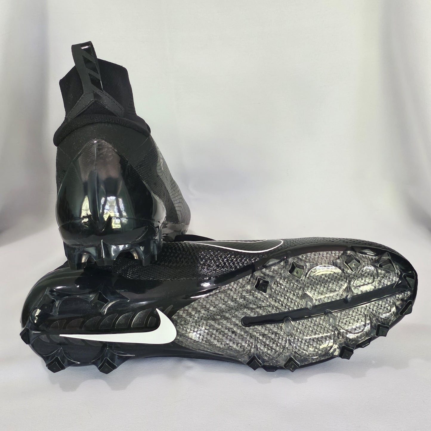 Nike Vapor Untouchable Pro 3 Mid Black Football Cleats in Box
