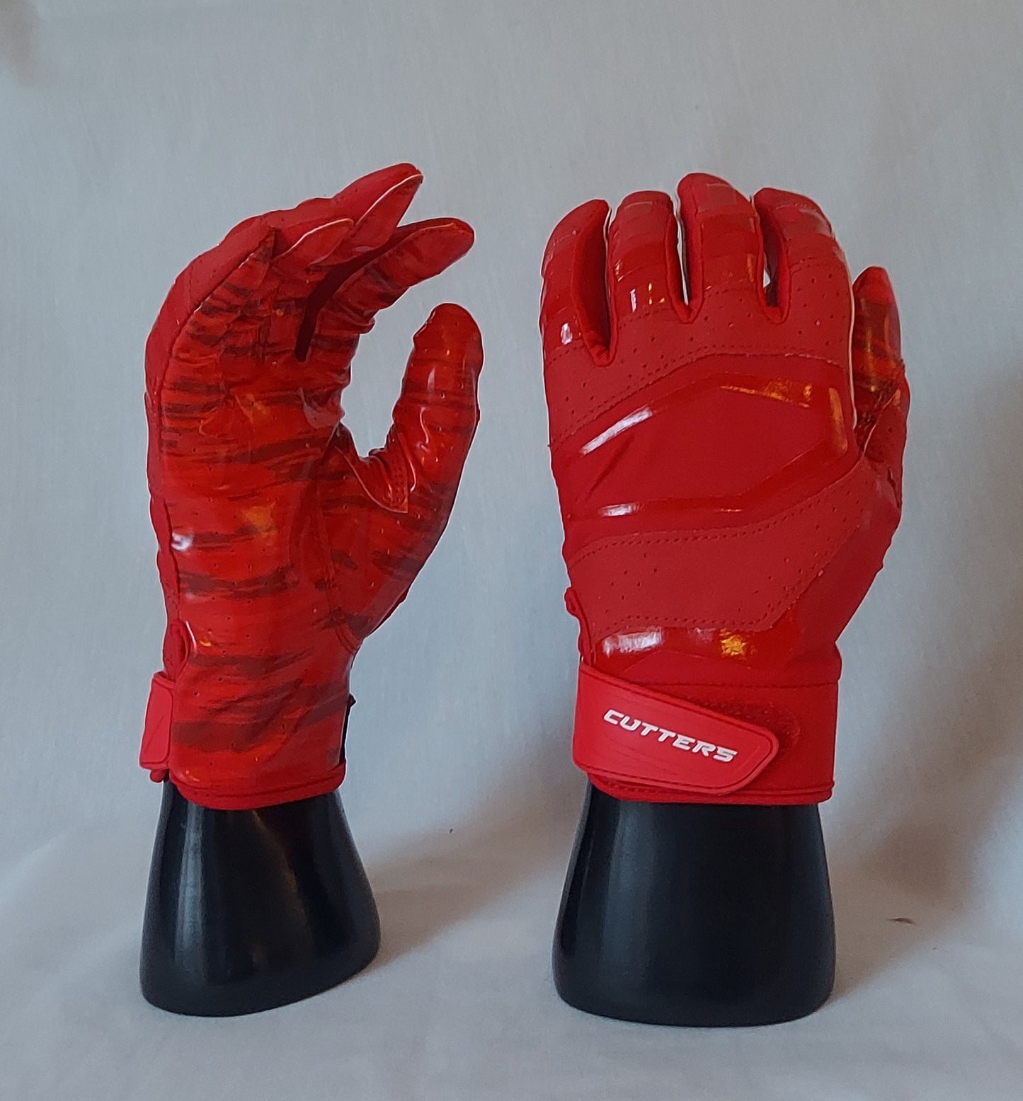 Cutters REV PRO 3 Football Gloves - Red