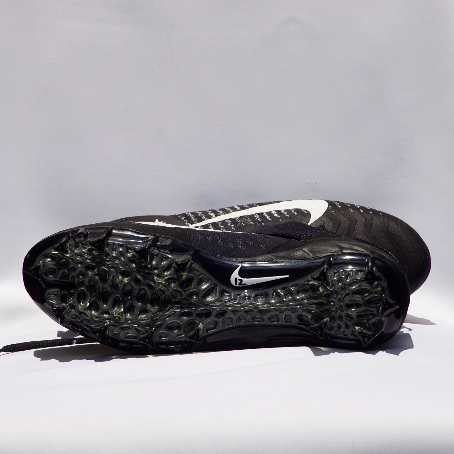 Nike Alpha Menace Pro 2 Mid TD Black/White Football Cleats