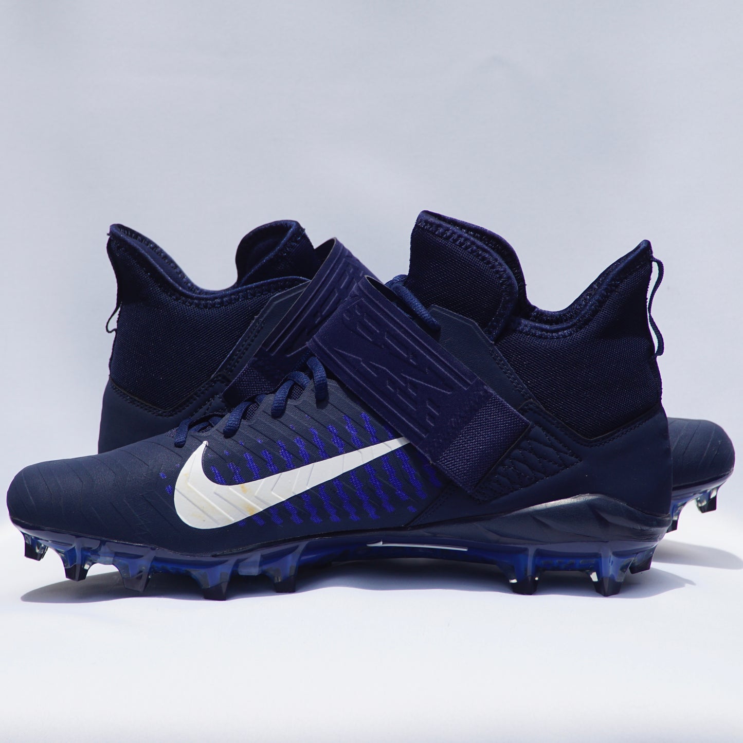 Nike Alpha Menace Pro 2 Mid TD "College Navy"/White Football Cleats