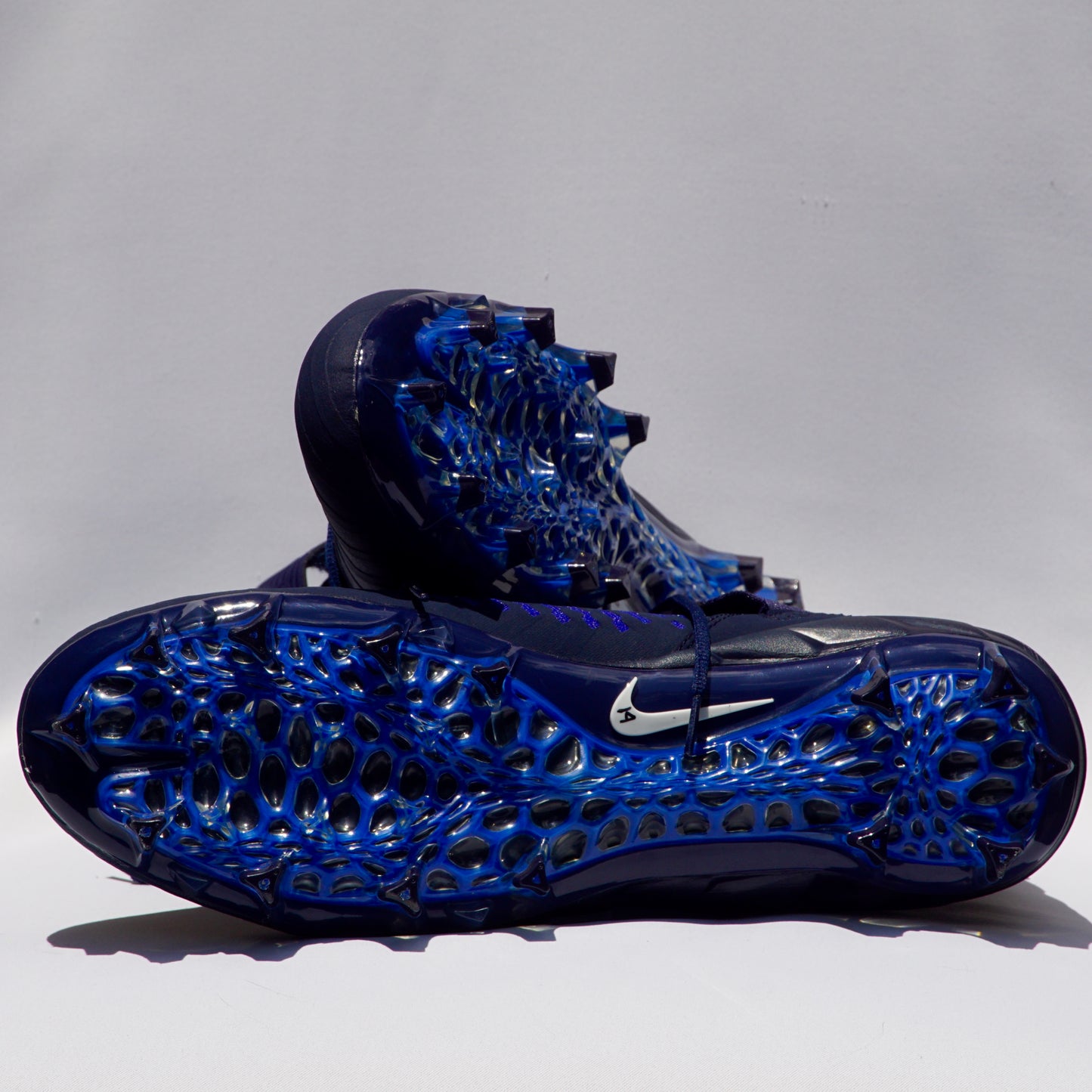 Nike Alpha Menace Pro 2 Mid TD "College Navy"/White Football Cleats